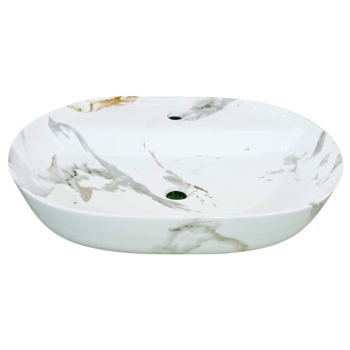 1022WM NEW  DECORATIVE MARBLE COUNTER TOP BASIN